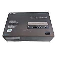 NEW D-Link Unified Services VPN Router for Small to Medium Business DSR250V2
