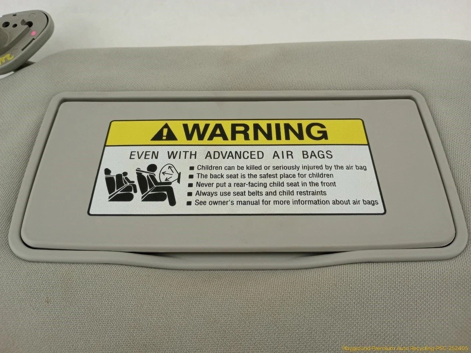 Par de parasol izquierdo y derecho Honda Element sin iluminación para 2007-2011 Foto 3 de 4