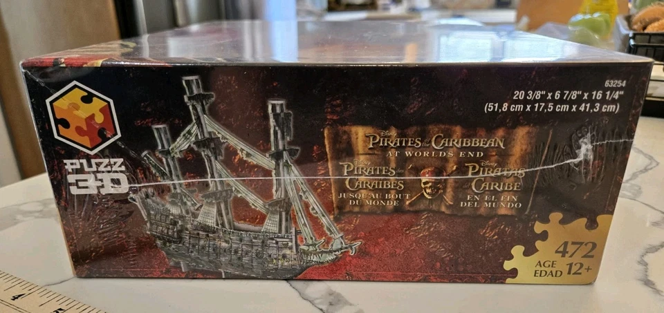 PUZZLE 3D FLYING DUTCHMAN DISNEY PIRATAS DEL CARIBE SELLADO DE FÁBRICA NUEVO Foto 3 de 3
