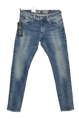 Le TEMPS des CERISES jean 700 / 11 Blue Jogg bleu délavé homme 711 slim fit - Photo 1/4