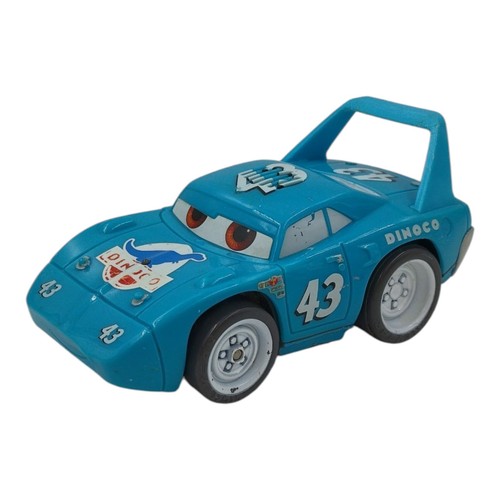 Disney Cars SHAKE N GO Lampo Blu McQueen Dinoco Professor Z Giallo Ramone - Foto 10 di 16