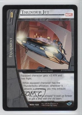 2005 VS System Marvel The Avengers Thunder Jet #MAV-120