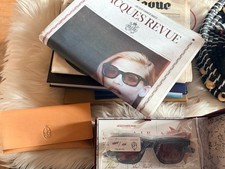 Authentic jacques marie mage Leclair In Mink Full Set Limited Edition Sunglasses