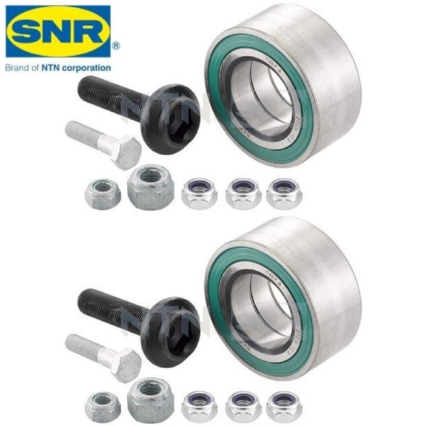 2X Radlagersatz Snr R157.11 2 Radlager Satz Links Rechts-image