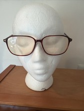 Hart Schaffner Marx Vintage Eyeglasses Frames Amber Twill Tortoise Shell 901