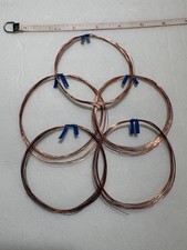 50Ft Solid Copper Jewelry Craft .1mm 38 AWG Gauge Wire Ultra Fine