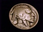 1915-S  Buffalo Nickel, Near Good Grade with readable date.  NEVER ACID TREATED.