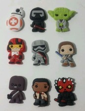 Star Wars Shoe Charms , 9 New Unused