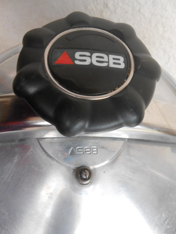 Cocotte Minute SEB Aluminium 8L 03/1998 Série Limitée L'Authentique Comme Neuve - Photo 4/4