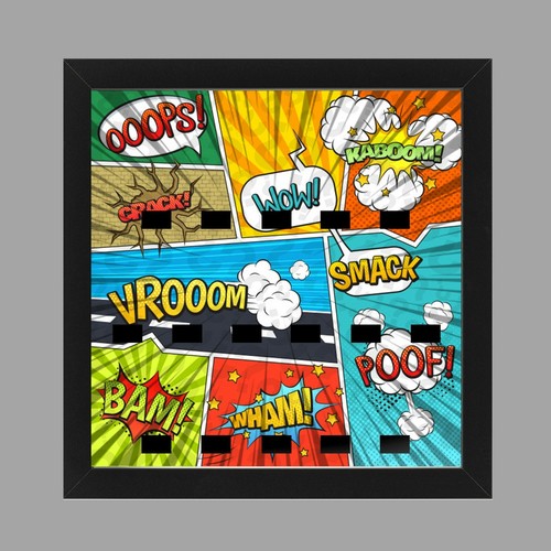 Acrylic display frame insert for Lego DC super hero minifigure Series - 第 1/5 張圖片