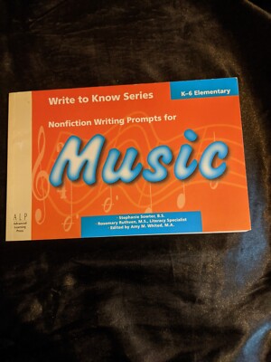 WRITE TO KNOW: NONFICTION WRITING PROMPTS FOR ELEMENTARY By Amy Whited 