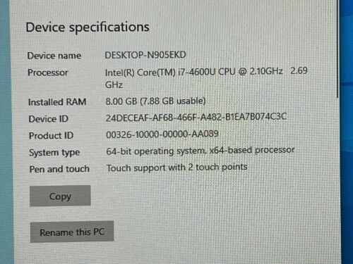 Lenovo ThinkPad X240 Laptop FHD Intel i7 | 8GB RAM | 128G Webcam Dockingstation - Bild 7 von 15
