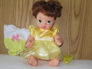 belle baby doll disney