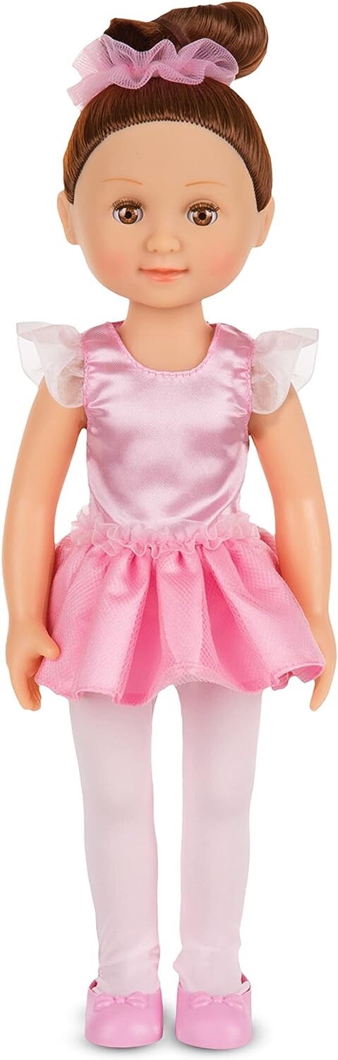 MELISSA & DOUG Mine To Love 14"" 36cm Victoria Ballerina Posable Doll 14887 NEW
