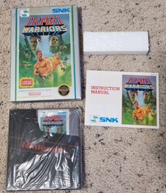 ikari warriors nes - Complete With Box. Manual, Everything