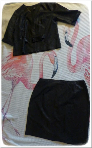 Women's  Plus Size 22W Black Suit T. MILANO
