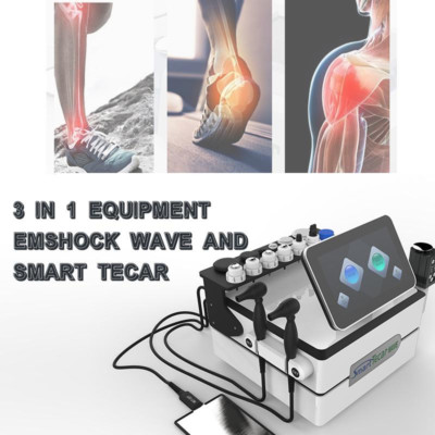 Smart Tecar CET RET Shockwave Therapy Machine Pain Relief ED Treatment Slimming