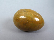 Onyks Jajko Kamień Półszlachetny Dekoracja Obiekt Przycisk do listów 7,1 cm dł., waga 230 g