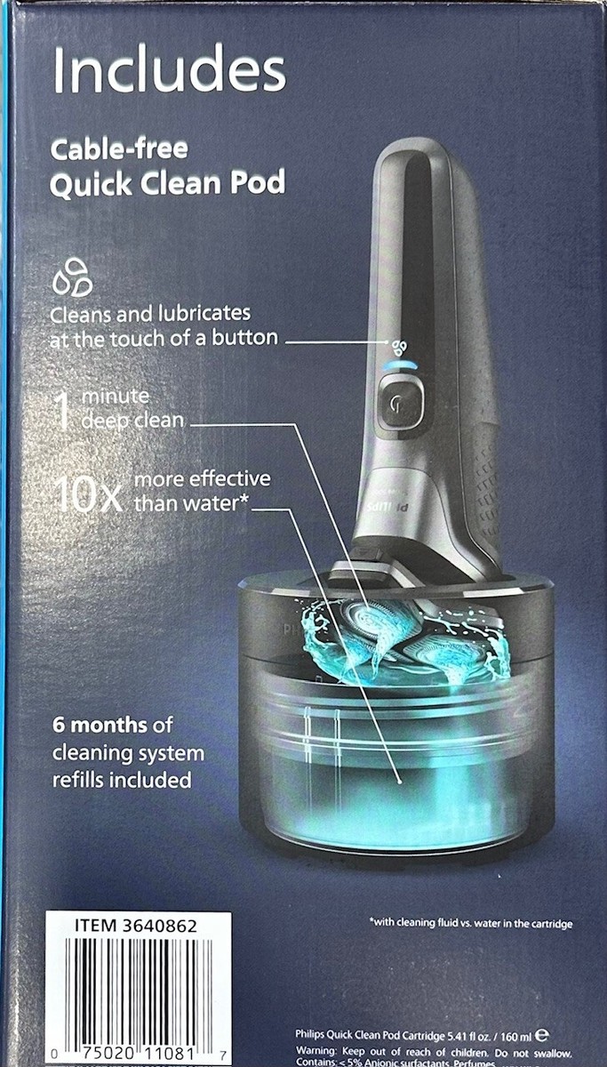 Philips Norelco Shaver 6000 Series 6900 SenselQ & Quick