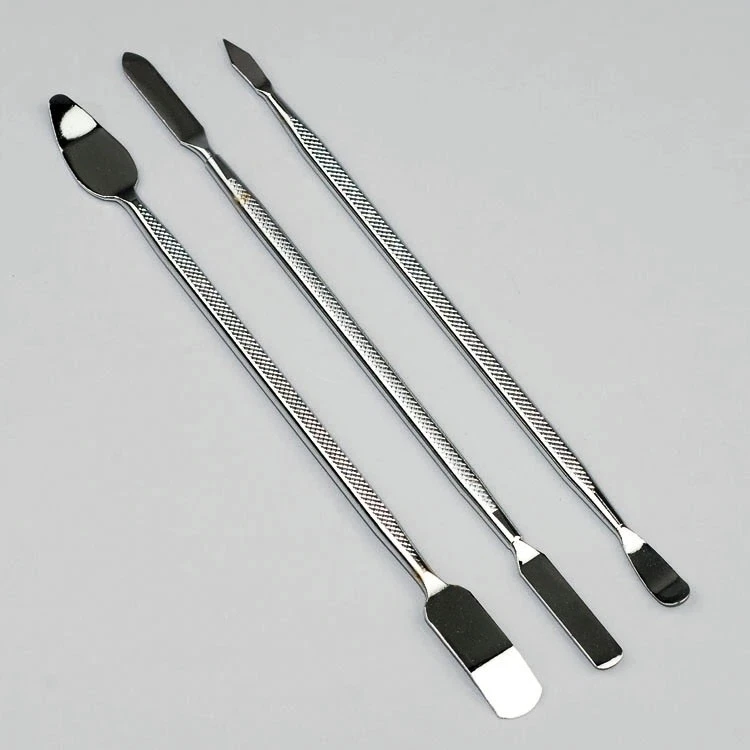 3PC Repair Tool Metal Pry Bar Opening Spudger For Cellphone iPad Tablets PDA GPS - Image 2 of 4