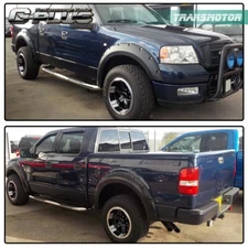 Fit For 2004-2008 Ford F150 Pickup Rivet Pocket Style Set Bolt On Fender Flares