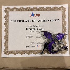 Disney Acme Hot Art Dragons Gate LE 100 Proto...