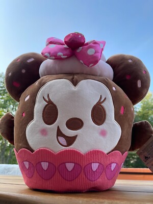 Minnie Mouse Strawberry Cupcake Disney Munchlings Scented Plush