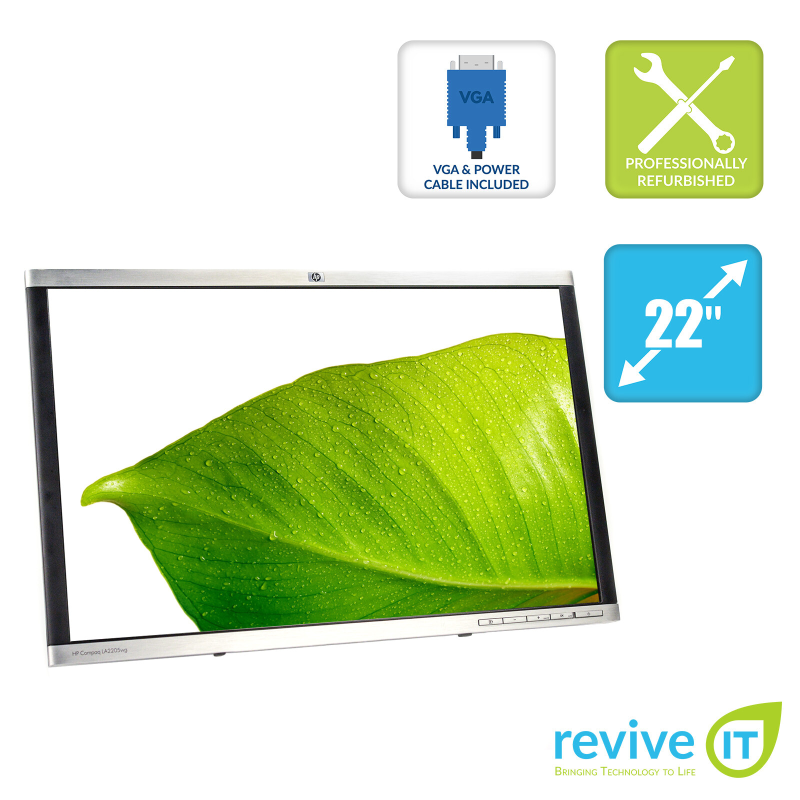 HP LA2205WG 22 inch Widescreen LCD Monitor for sale online | eBay