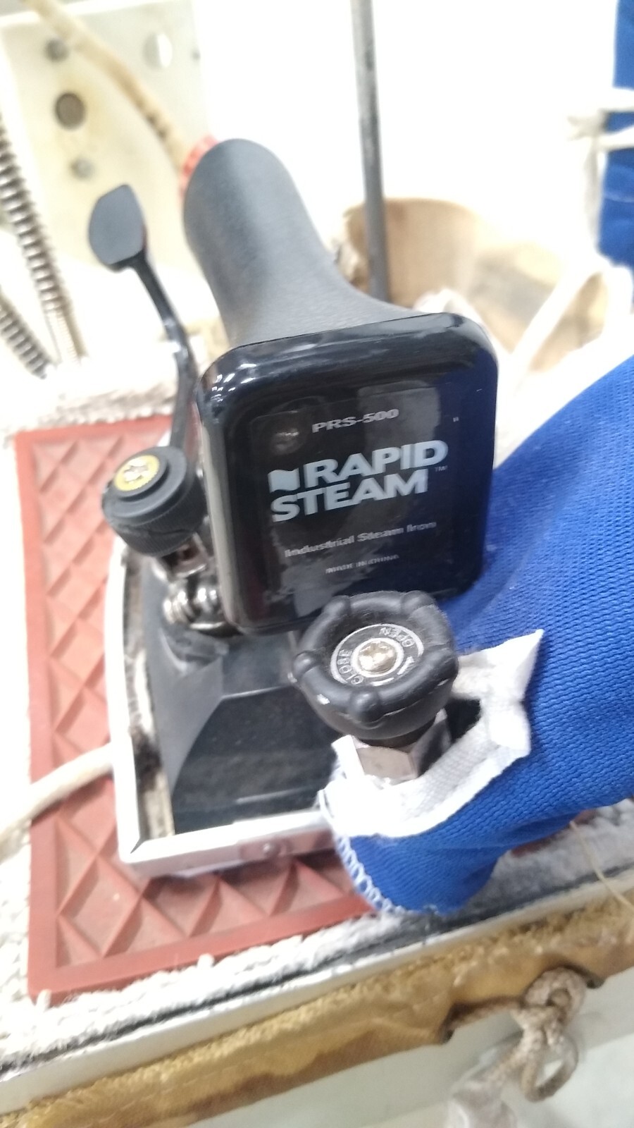 UNIPRESS 42RX UTILITY PRESS LAUNDRY DRY CLEANING LEGGER eBay