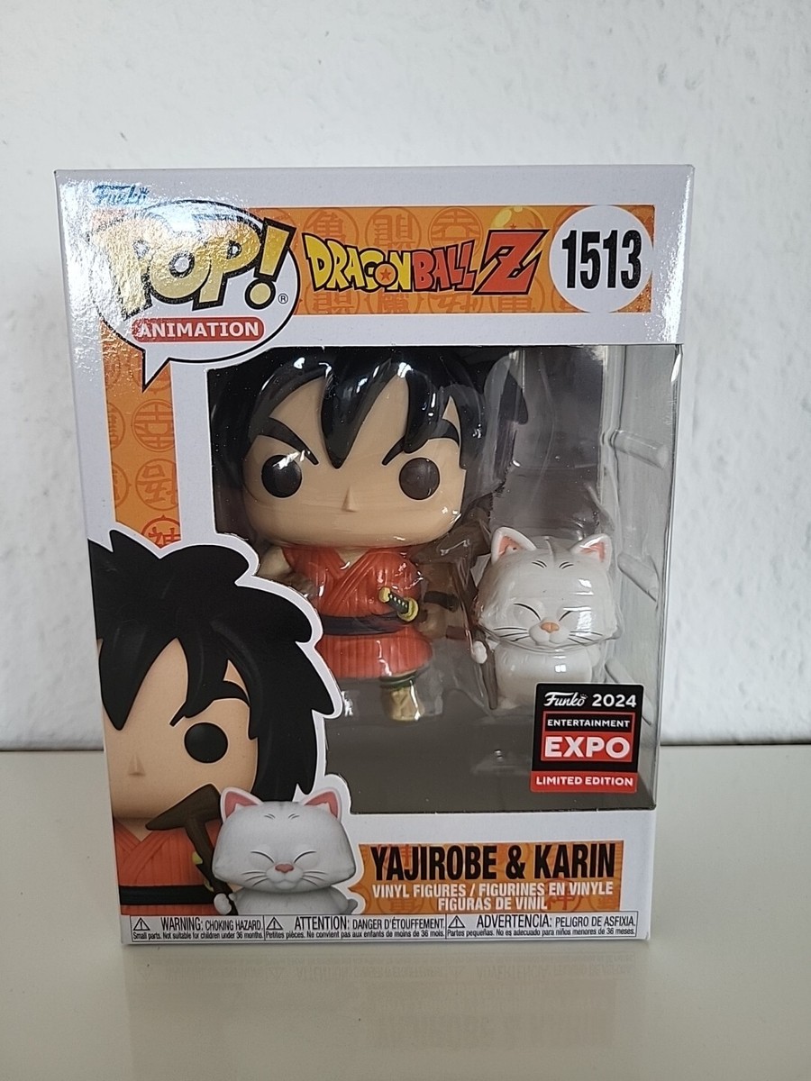 Funko Pop! 1513 Dragon Ball Z – Yajirobe Avec Karin – Édition Limitée Expo 2024 – Occasion Excellent état