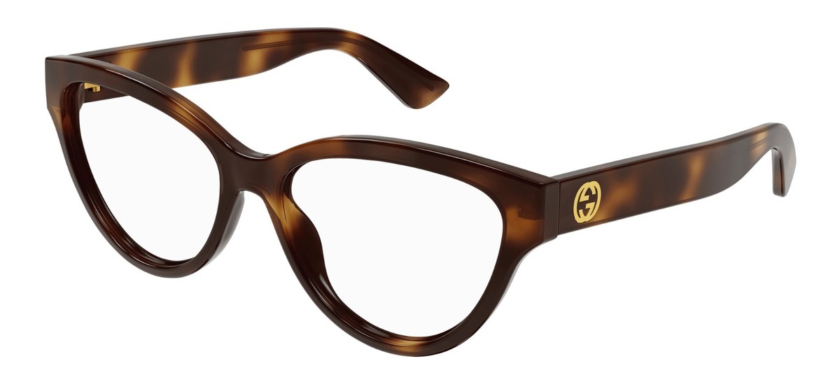 メガネ GUCCI Gucci - GG1581O - 002 HAVANA HAVANA TRANSPA Gucci GG1581O Dark Havana (002) Eyeglasses | eBay
