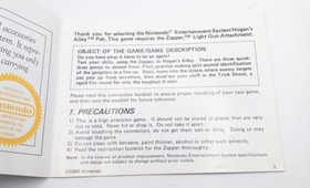 Hogan's Alley (Nintendo NES) Instruction Manual Booklet ONLY NO GAME NES-HA-USA