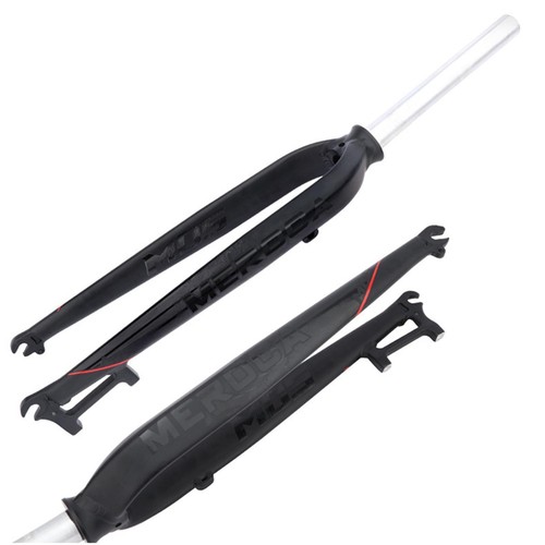 Forcella per Mountain Bike in Lega di Alluminio, 1-1 / 8 ", Freno a Disco, - Foto 2 di 12