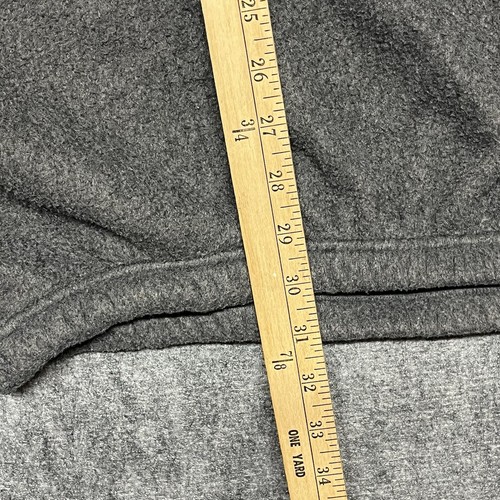 Vtg Polo Ralph Lauren Sport Fleece Mens XL Gray Quarter Zip USA Baggy Relaxed - Picture 5 of 13
