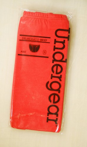 The Original International Male Undergear Red Delmonico Brief: small