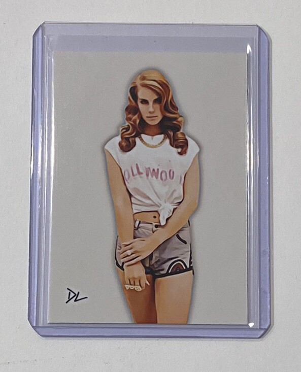 Lana Del Rey Limited Edition Artist Signed “Pop Icon
