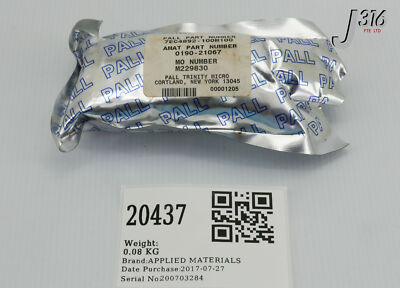 20437 APPLIED MATERIALS ASSY FILTER/DIFFUSER LOADLOCK (NEW) 0190