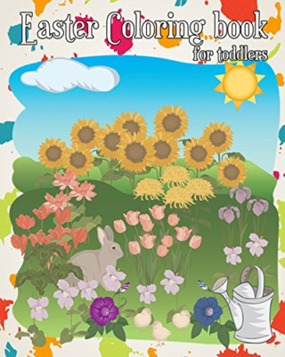 Easter Coloring Book For Toddlers - German Language Paperback NEW Bunny, Perry 1