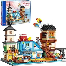 Hokkaido Dock  Building Toy Set Modular Brick Building Blocks Set [3321-piece]