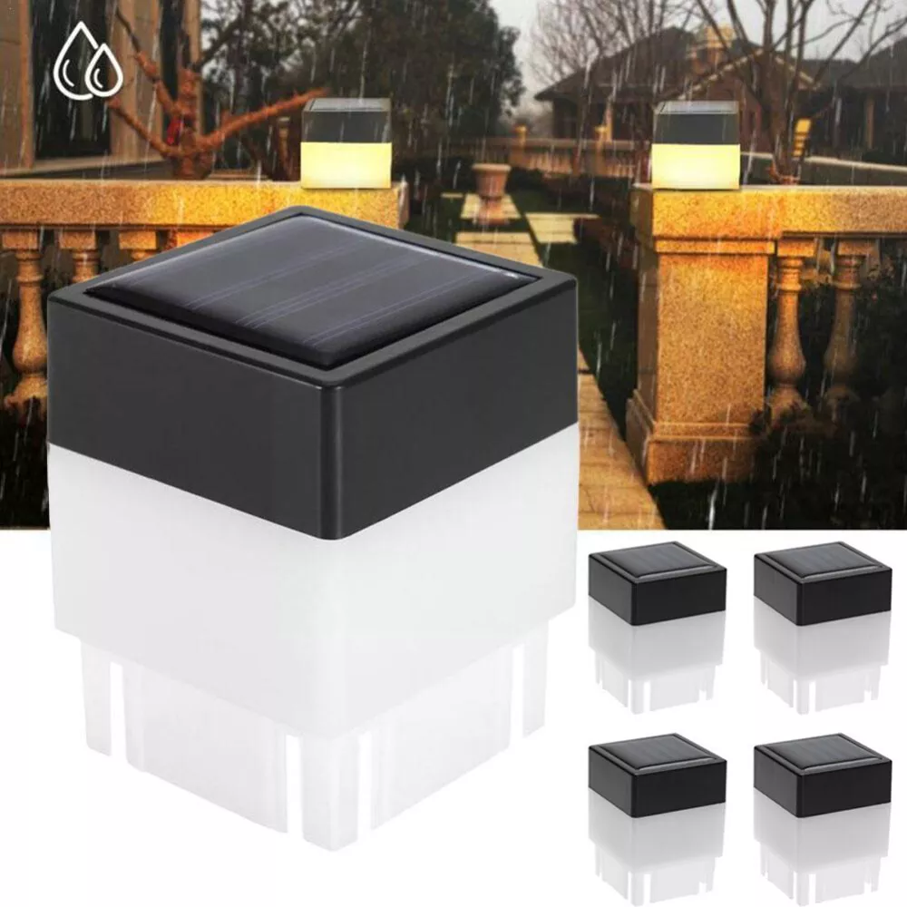 Square solar garden lights deals