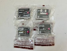 GENUINE Epson 59 T0593 Set of 4 Magenta Ink Cartridge R2400 T059320 FREE SHIP