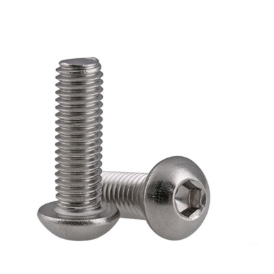 Stainless Steel Button Socket Cap Screws DIN 7380 Hex Head Allen Bolt M5 M6 M8