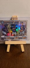 2021 Topps Bowman baseball No. TP-NYM New York Mets Talent Pipeline Silver Holo