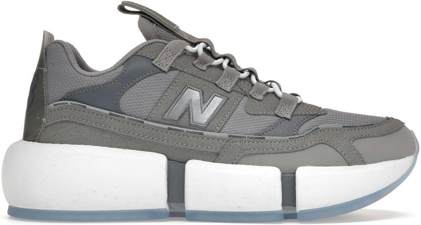 スニーカー New Balance Shoes VISION Racer Grey Jaden Smith x New Balance Vision Racer Grey Silver for Sale