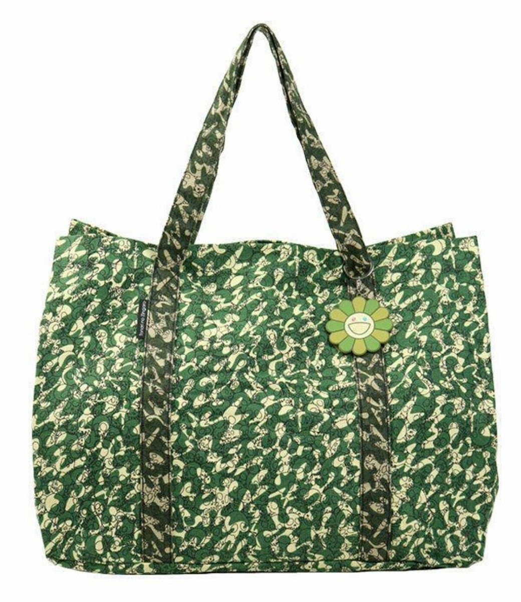 Kaikaikiki toteトートバッグ Rainforest camo 11月3日(火)12時よりWEBショップにて、4種のカモフラージュ柄の