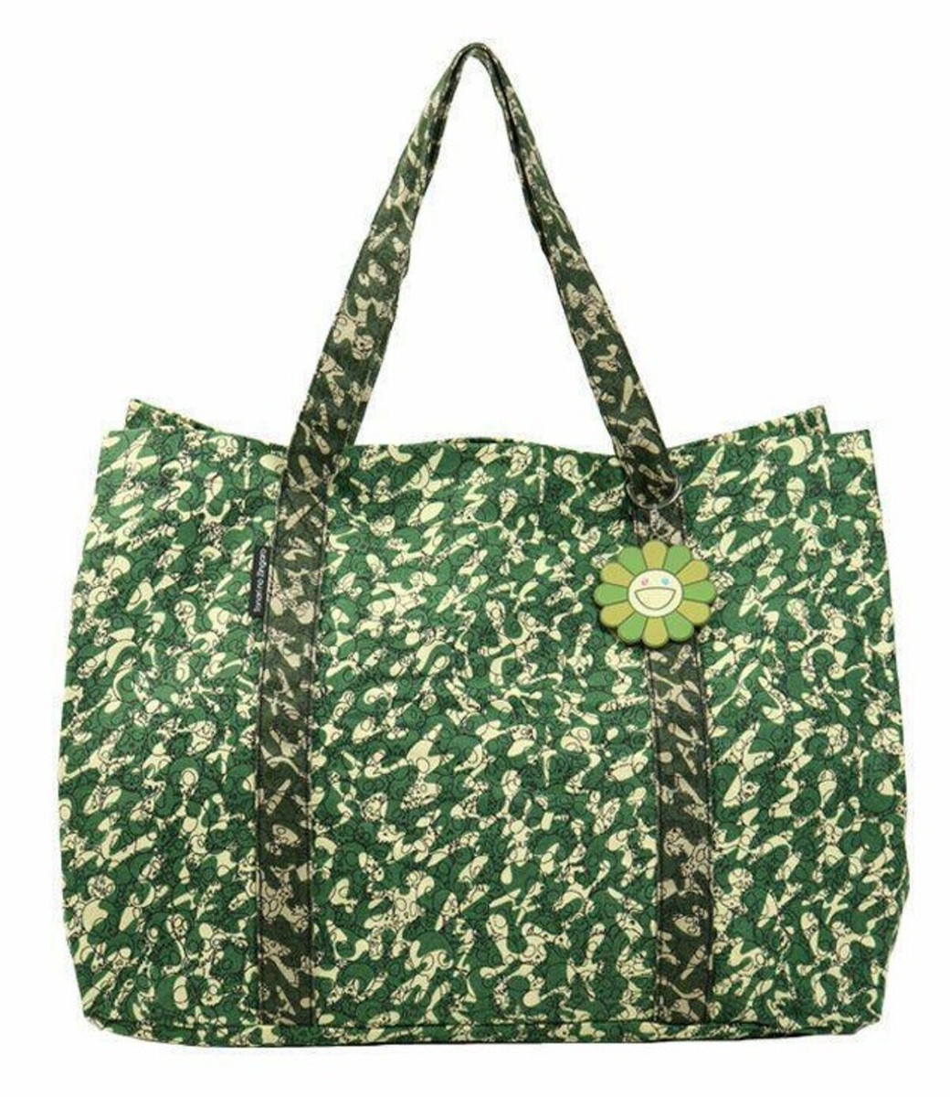 Takashi Murakami: Rainforest Camo Tote Bag