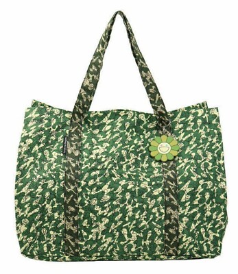 TAKASHI MURAKAMI x Tonari no 'Skull Rainforest Camo' Canvas Tote