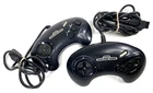 1991 SEGA GENESIS VIDEO GAME CONTROLLERS 1650 vintage set of two gaming JAPAN