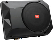 Subwoofer para automóvil Basspro SL2 8"" debajo del asiento con amplificador incorporado de 125 W