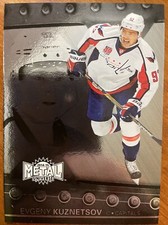 14-15 Fleer Showcase Hockey Metal Universe 30 Evgeny Kuznetsov